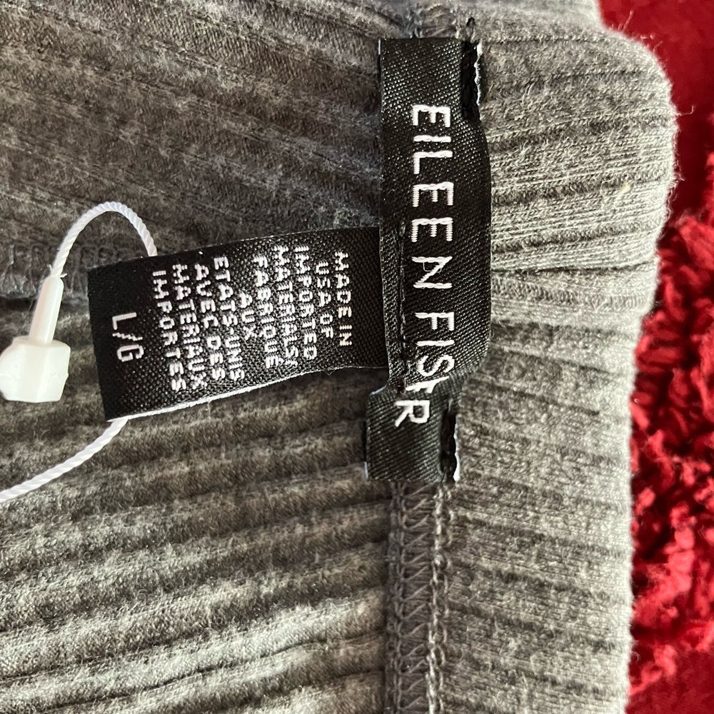 Eileen Fisher cozy stretch rib leggings. NWT - Picture 5 of 6